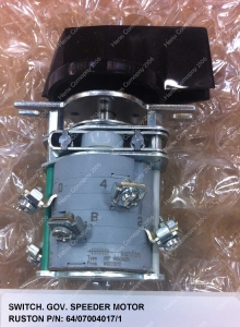 Ruston® Switch. Gov. Speeder Motor for TA1500